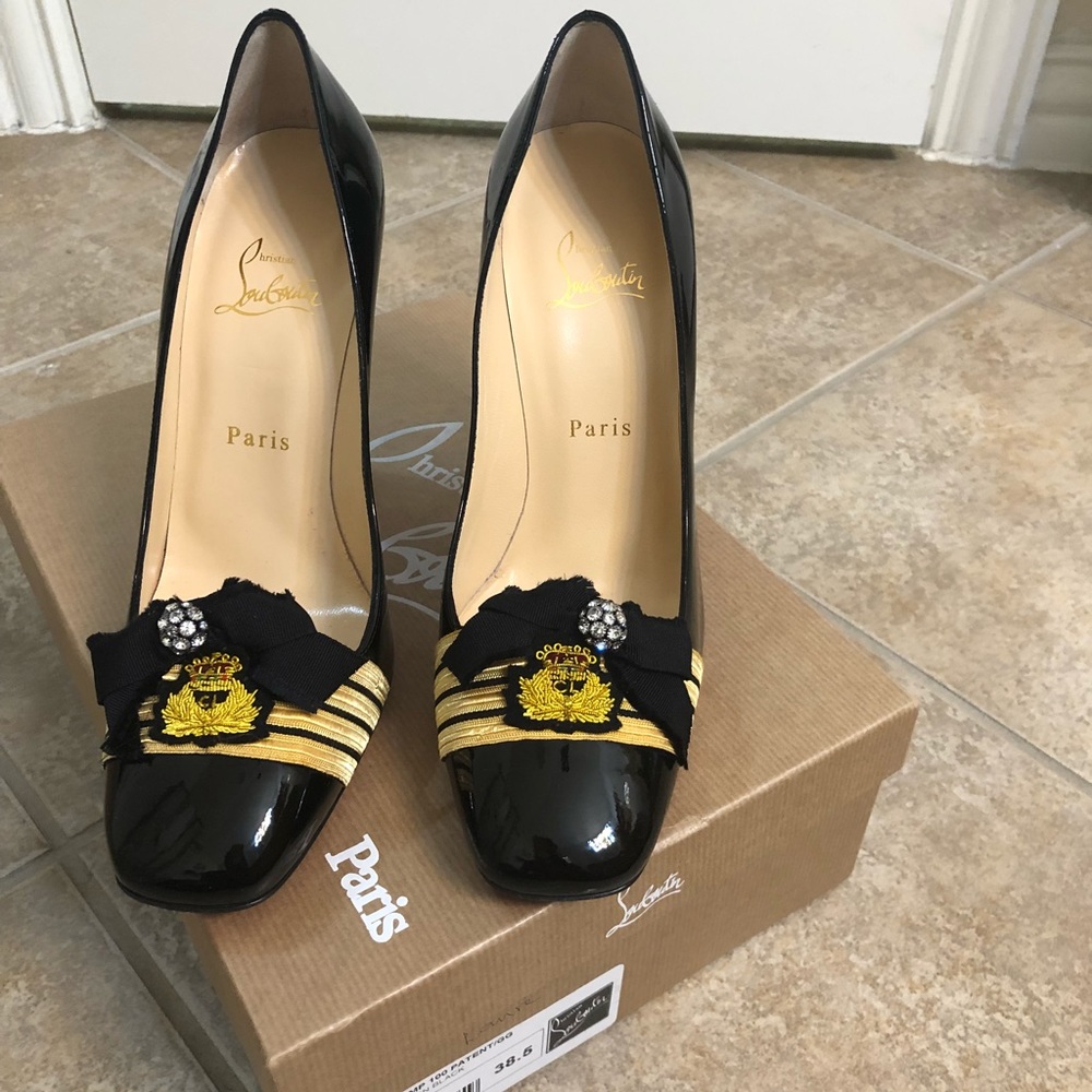 100mm CL Patent militar pumps